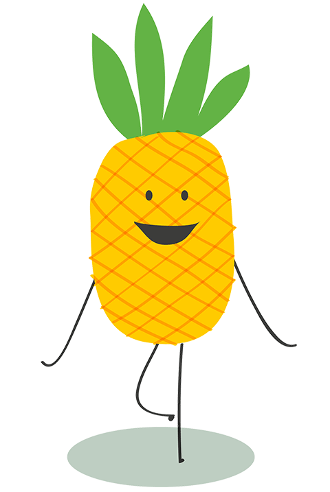 Znalezione obrazy dla zapytania ananas gif